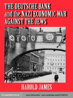 cover image of The Deutsche Bank and the Nazi Economic War against the Jews